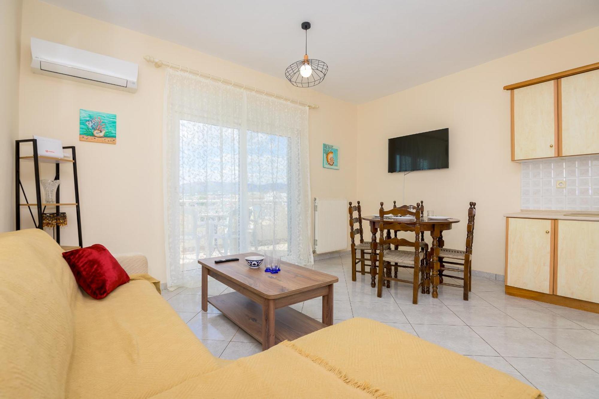Sea View Apartment Nea Chili Exterior foto