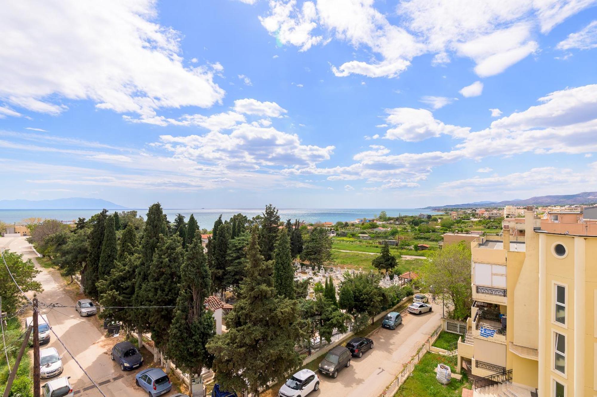 Sea View Apartment Nea Chili Exterior foto