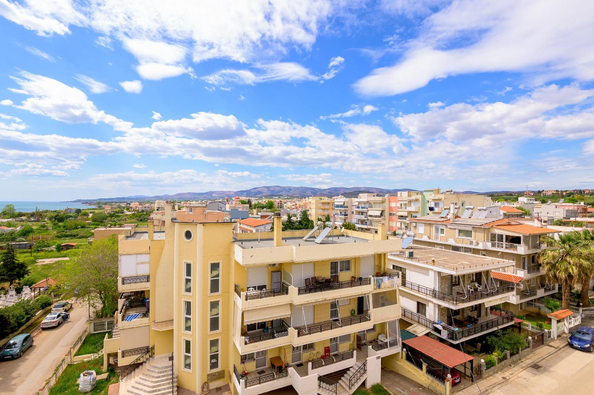Sea View Apartment Nea Chili Exterior foto