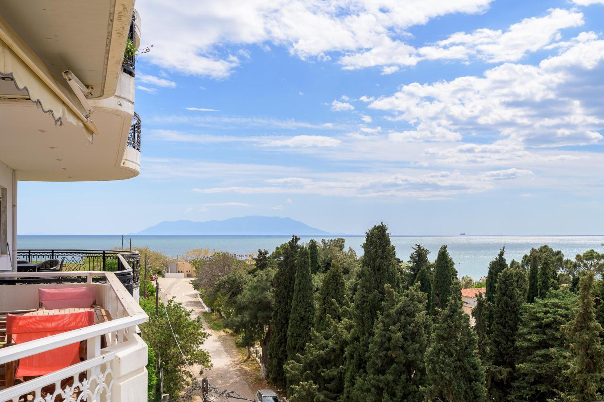 Sea View Apartment Nea Chili Exterior foto